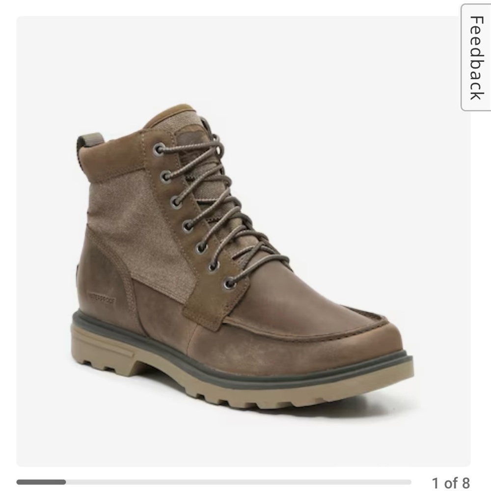 Waterproof SOREL boots worn once.